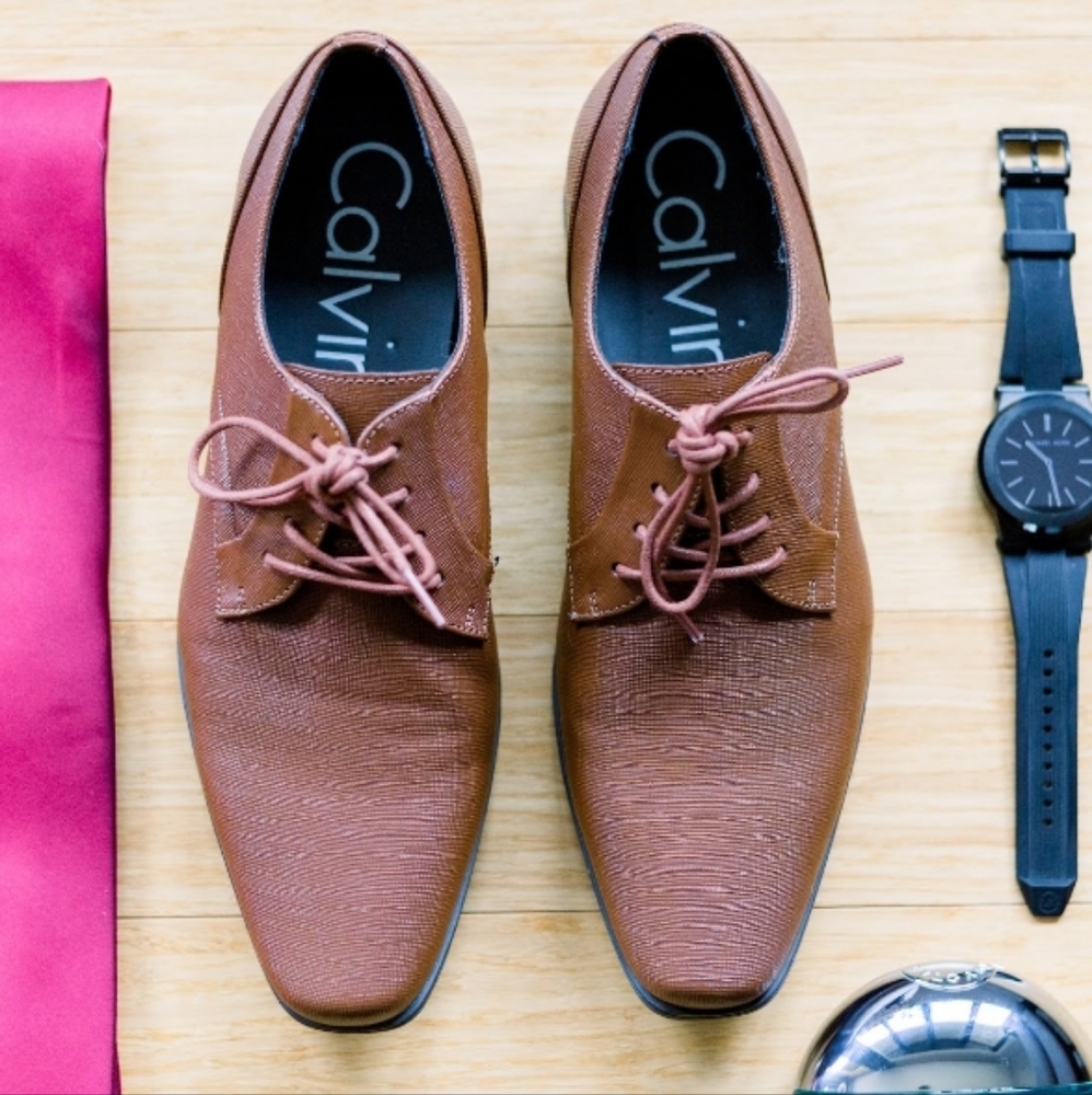 Calvin Klein | Brown Benton Men's Dress Shoes